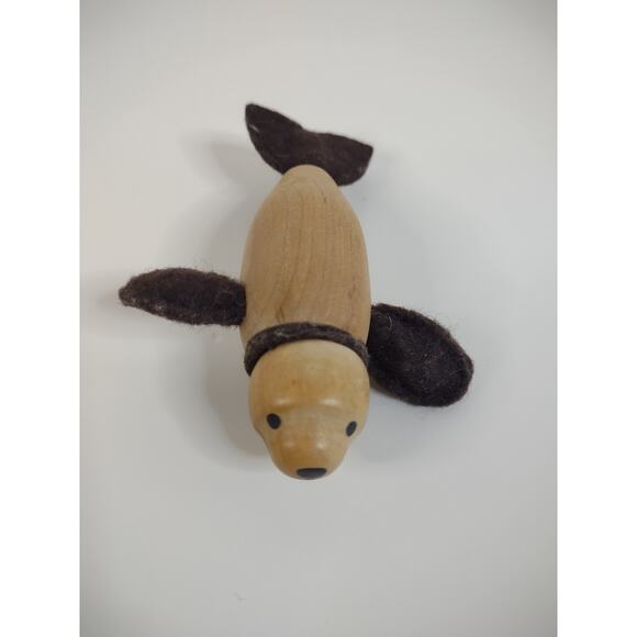 Anamalz Eco Natural Wooden Posable Animal Toys Lot Of 6 Elephant Crocodile - Picture 6 of 13